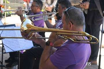 Concierto de la Banda Municipal de Telde por el 8M/FJS Fotografía.
